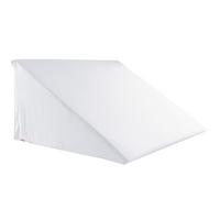 KEILKISSENBEZUG BasicSoft pur-weiß 100% Baumwoll-Jersey 62/49/30 cm - Weiß, Textil (49/62cm) - beties Heimtextil