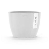BLUMENTOPF Stockholm Mini 16,2/12 cm Weiß - Weiß, Kunststoff (16.2/12cm) - Ecopots