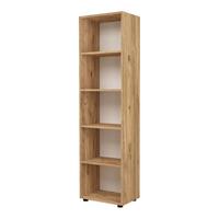 BÜCHERREGAL Vara - Eichefarben, Holzwerkstoff (49/178/30cm) - [en.casa]