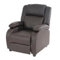 RELAXSESSEL Rehbraun - Hellbraun, Textil (84/102/93cm) - MCW