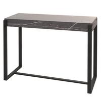 KONSOLENTISCH eckig Grau - Grau, Holzwerkstoff (40/100/81cm) - MCW
