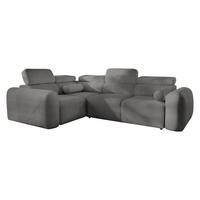 ECKSCHLAFSOFA Volare II, Seite: Links - Dunkelgrau, Holz/Textil (273/204cm) - MIRJAN24
