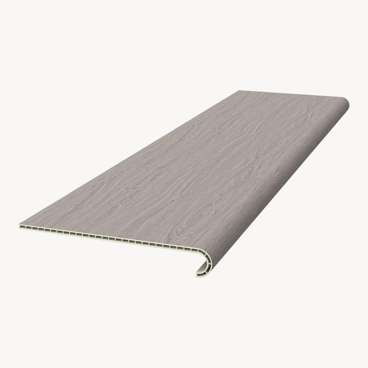 TREPPENVERKLEIDUNG-SET 2 TLG. Bunschoten - Eschefarben, Kunststoff (120/32cm) - NEU.HOLZ