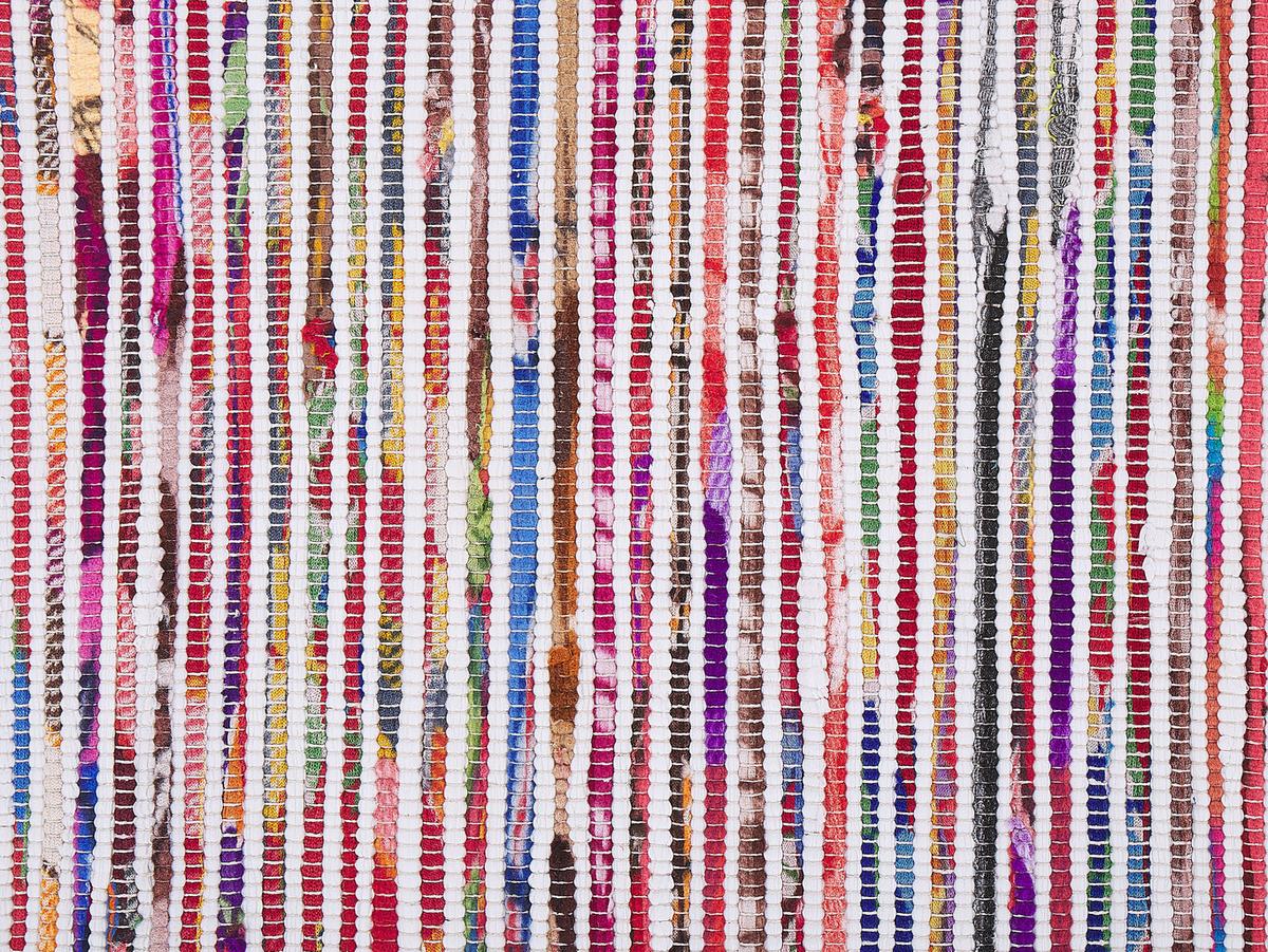TEPPICH geflochten Bartin 230/160 cm - Multicolor, Kunststoff (160/230cm) - Beliani