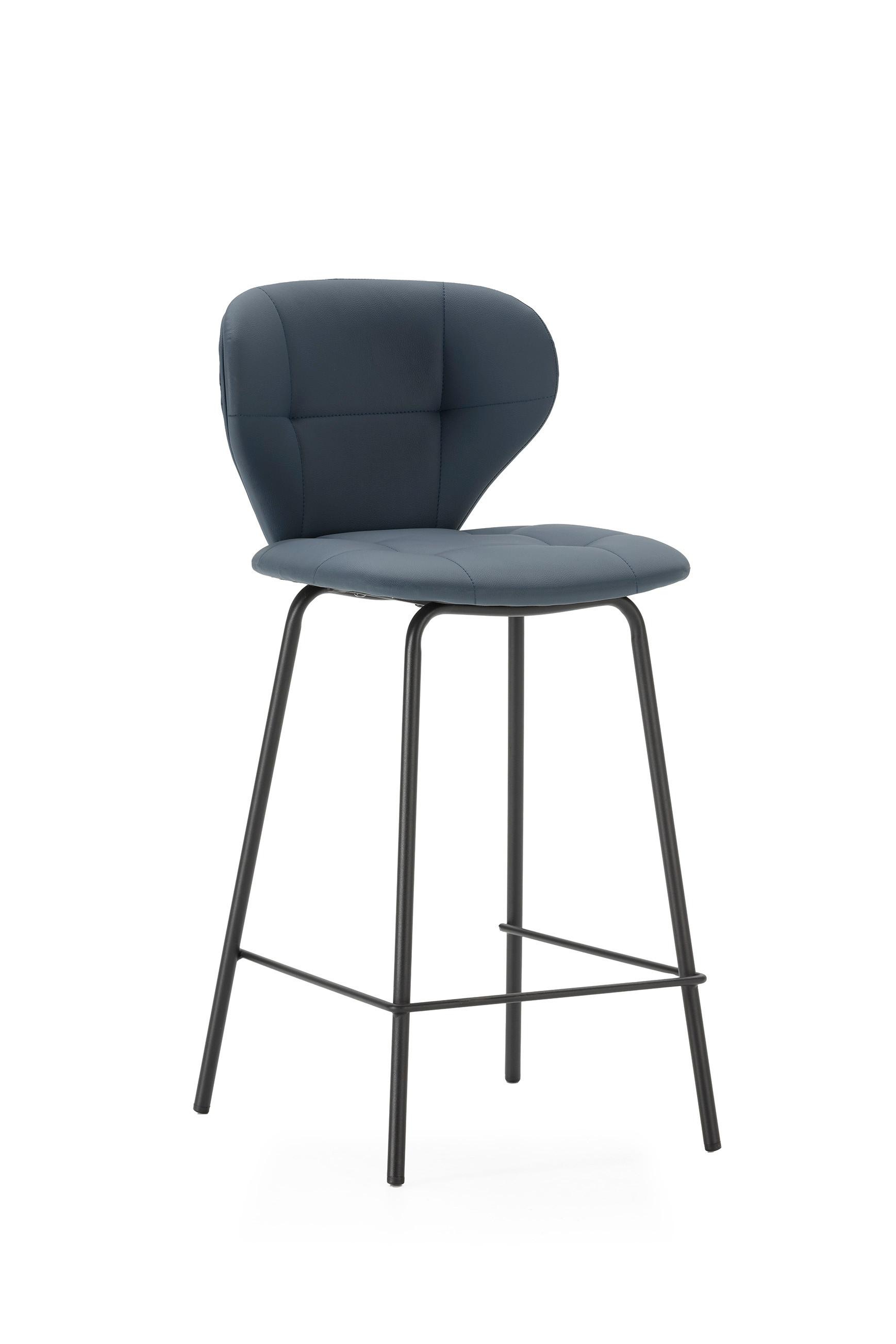 BARHOCKER Maura Grau 45/52/67 cm 2er-Set - Grau, Textil (52/67/45cm) - Calicosy