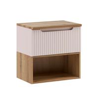 WASCHTISCHUNTERSCHRANK 60.4cm Riva Kaschmir - Beige, Holzwerkstoff (60.4/60/40cm) - Petits-meubles