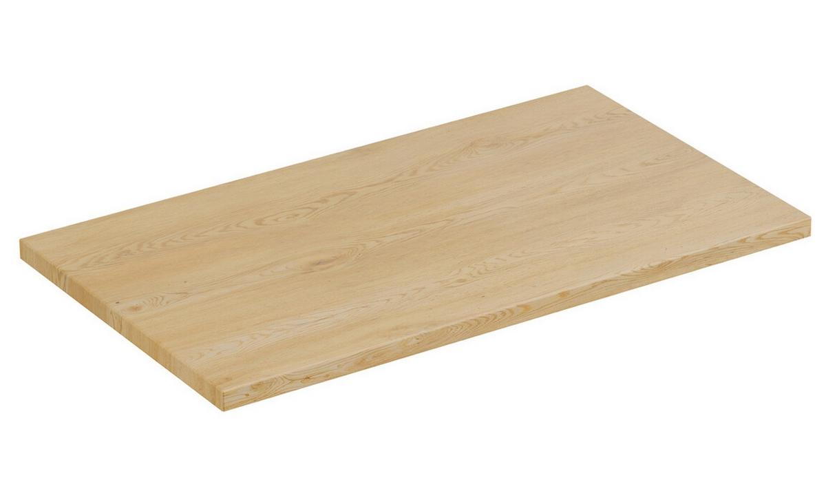 WASCHBECKENUNTERSCHRANK Nordic 2 Teile Eiche - 80 x 46 x 59 cm - Eichefarben, Holz (80/59/46cm) - Badplaats