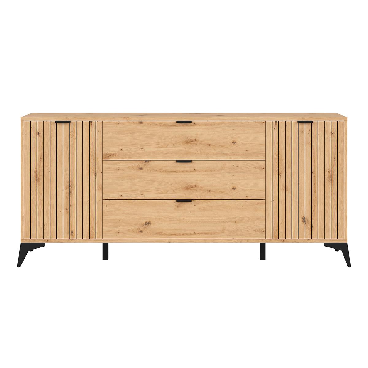 SIDEBOARD Mao Holz - Braun, Holzwerkstoff (180/83/41cm) - Petits-meubles