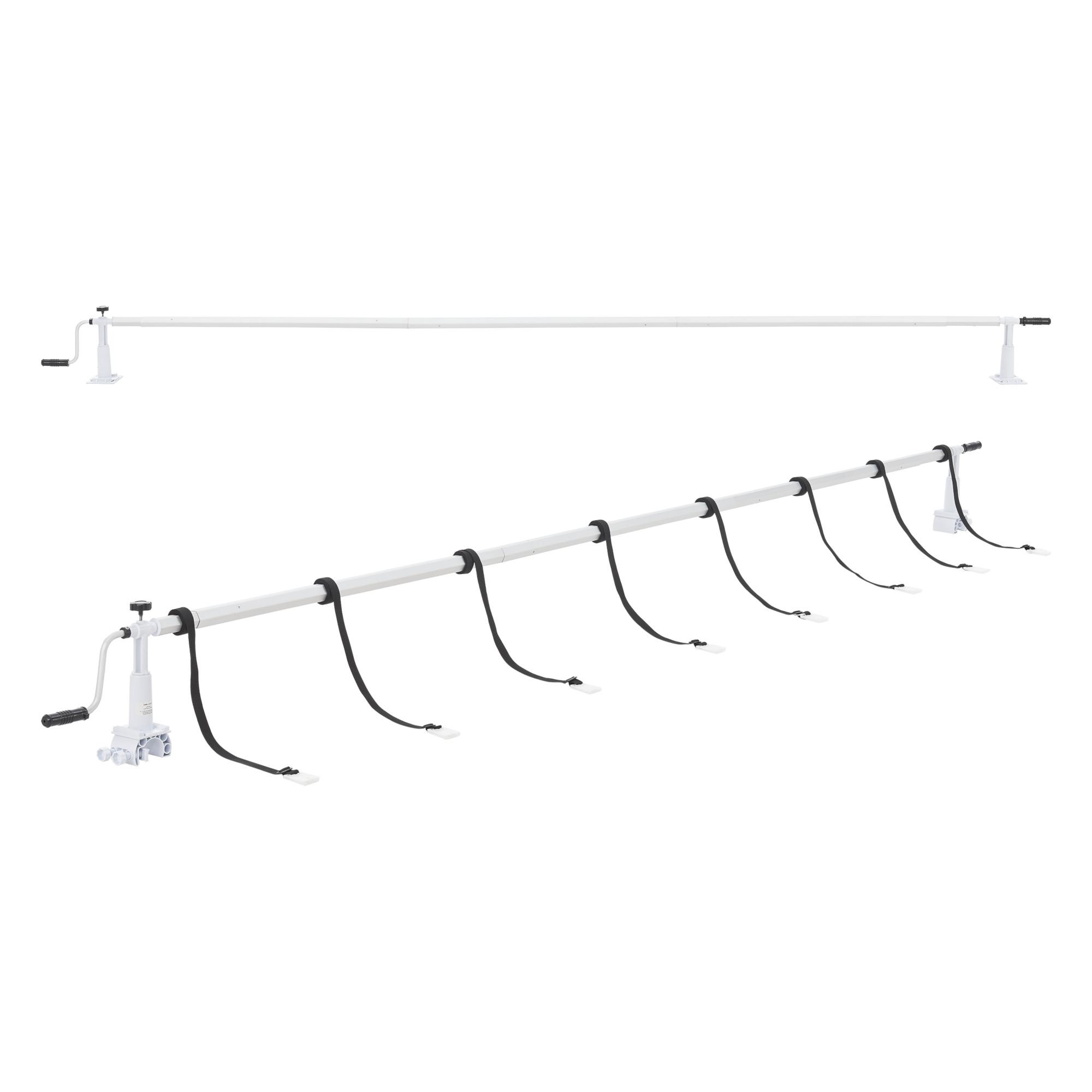 AUFROLLER Oliveti - Silberfarben/Schwarz, Kunststoff/Metall (13cm) - [en.casa]