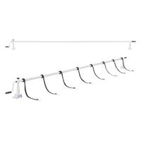 AUFROLLER Oliveti - Silberfarben/Schwarz, Kunststoff/Metall (13cm) - [en.casa]
