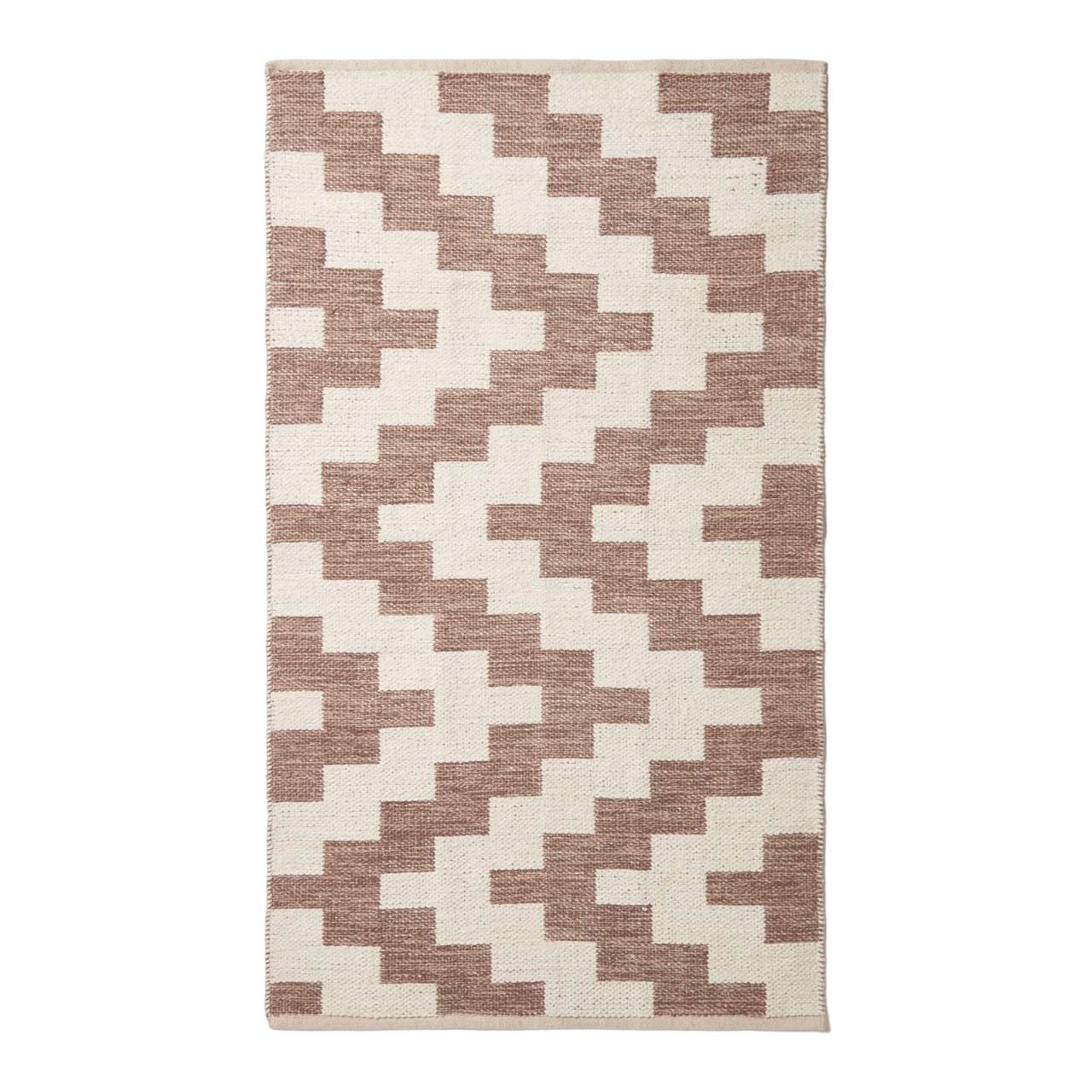 KELIM-TEPPICH Malina handgewebt 120/170 cm - Braun, Textil (120/170cm) - Homescapes