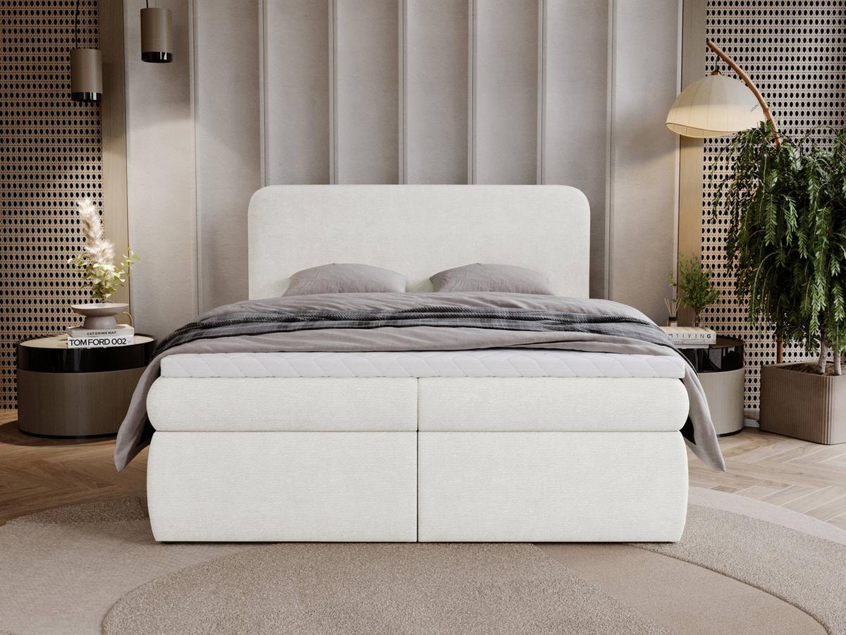 BOXBETT Bonny - H3 - Creme/Schwarz, Holz/Holzwerkstoff (180/200cm) - MIRJAN24