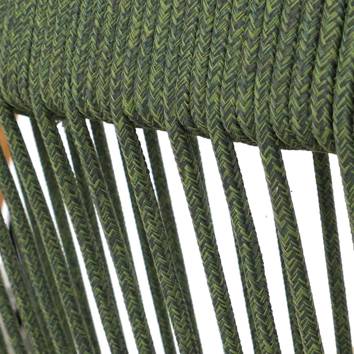 LOUNGE-SET Braun, Grün - Braun/Grün, Metall - MCW