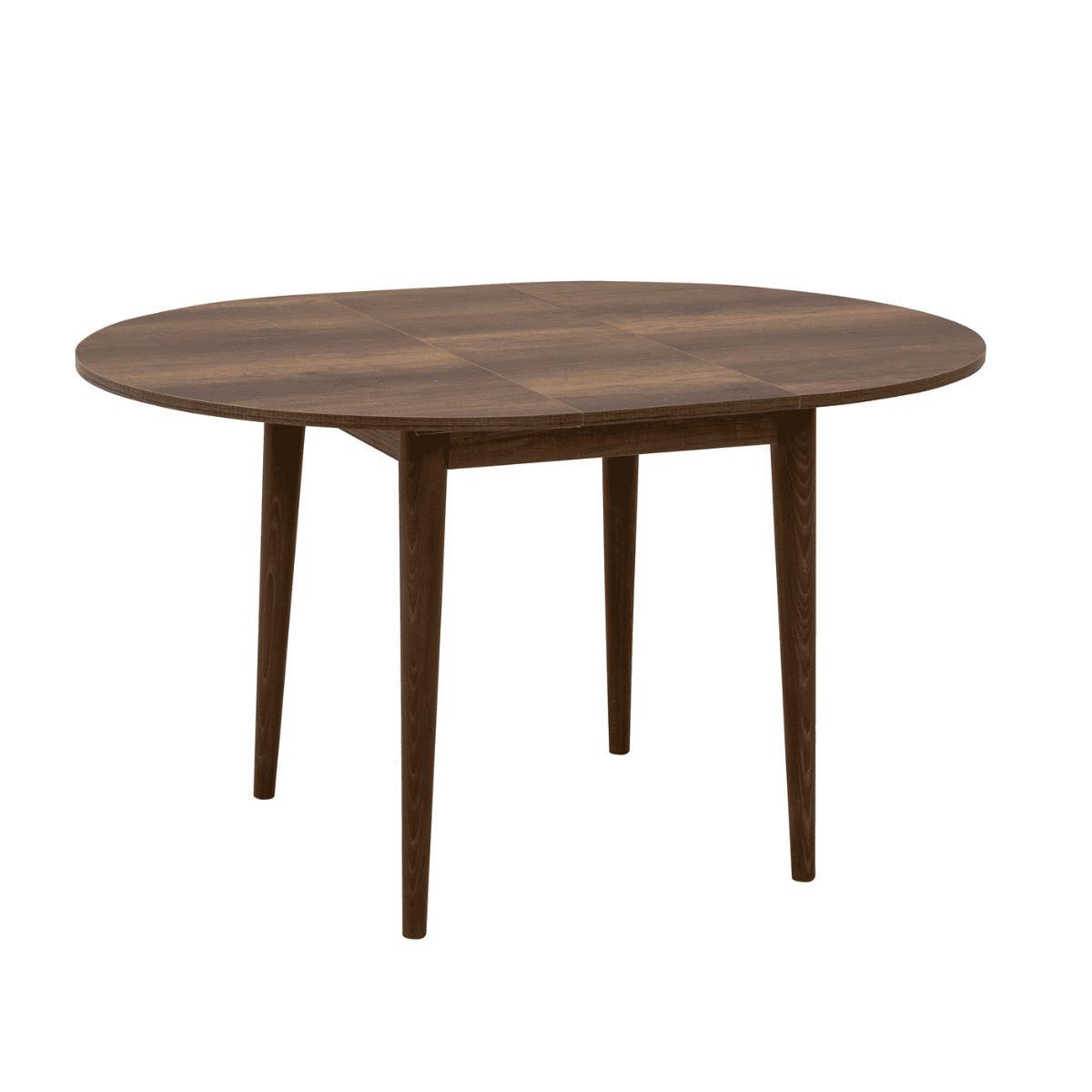 TISCH mit Massivholzbeinen - vina 100/100/75 cm - Naturfarben, Holzwerkstoff (105/100/75cm) - Calicosy
