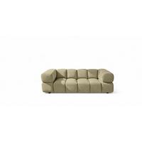 SOFA 3-sitzer Blanche In Puente - Sandfarben, Holzwerkstoff/Textil (240/70/96cm) - Fun Möbel