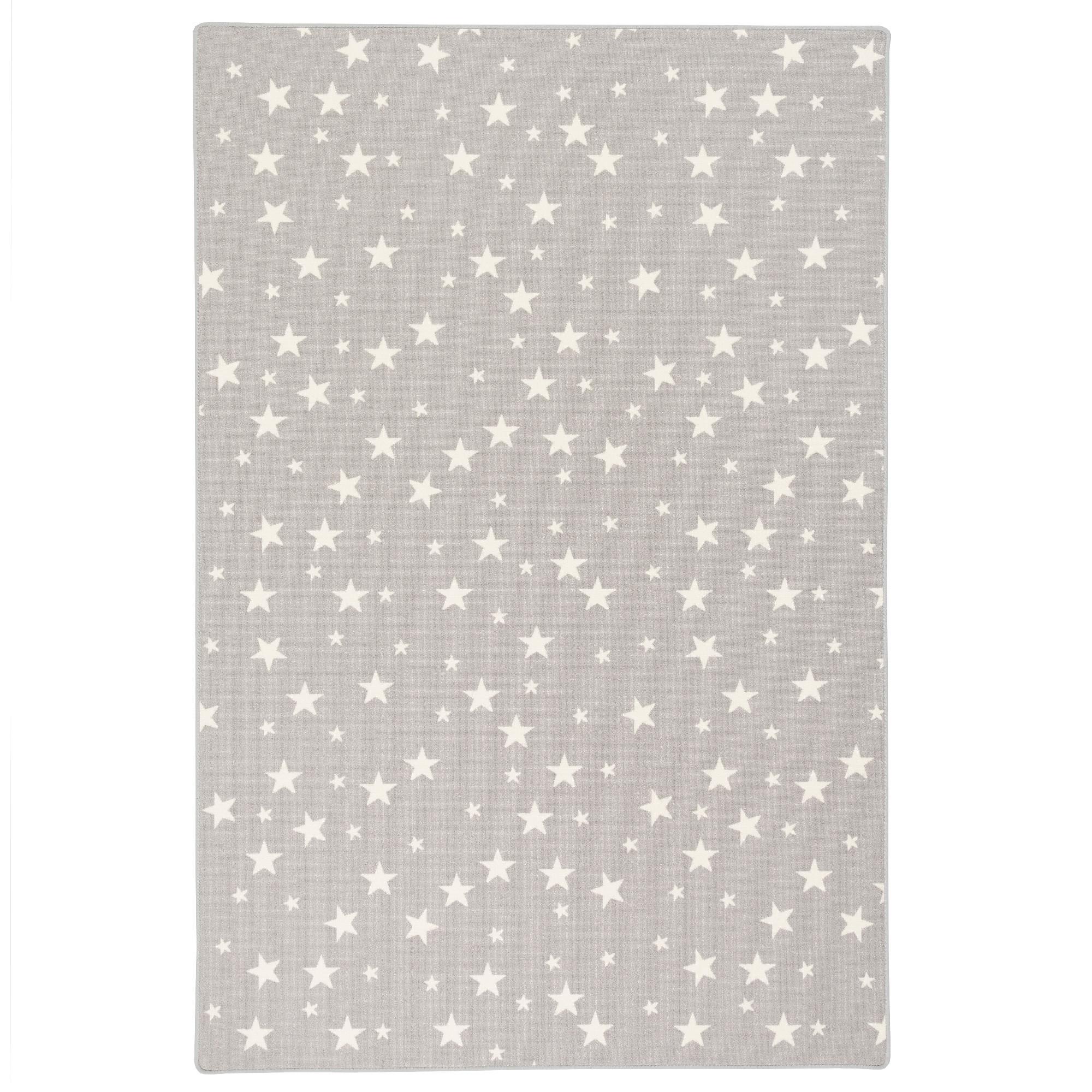 KINDER SPIEL TEPPICH STERNE - Grau, Textil (100/200cm) - Snapstyle