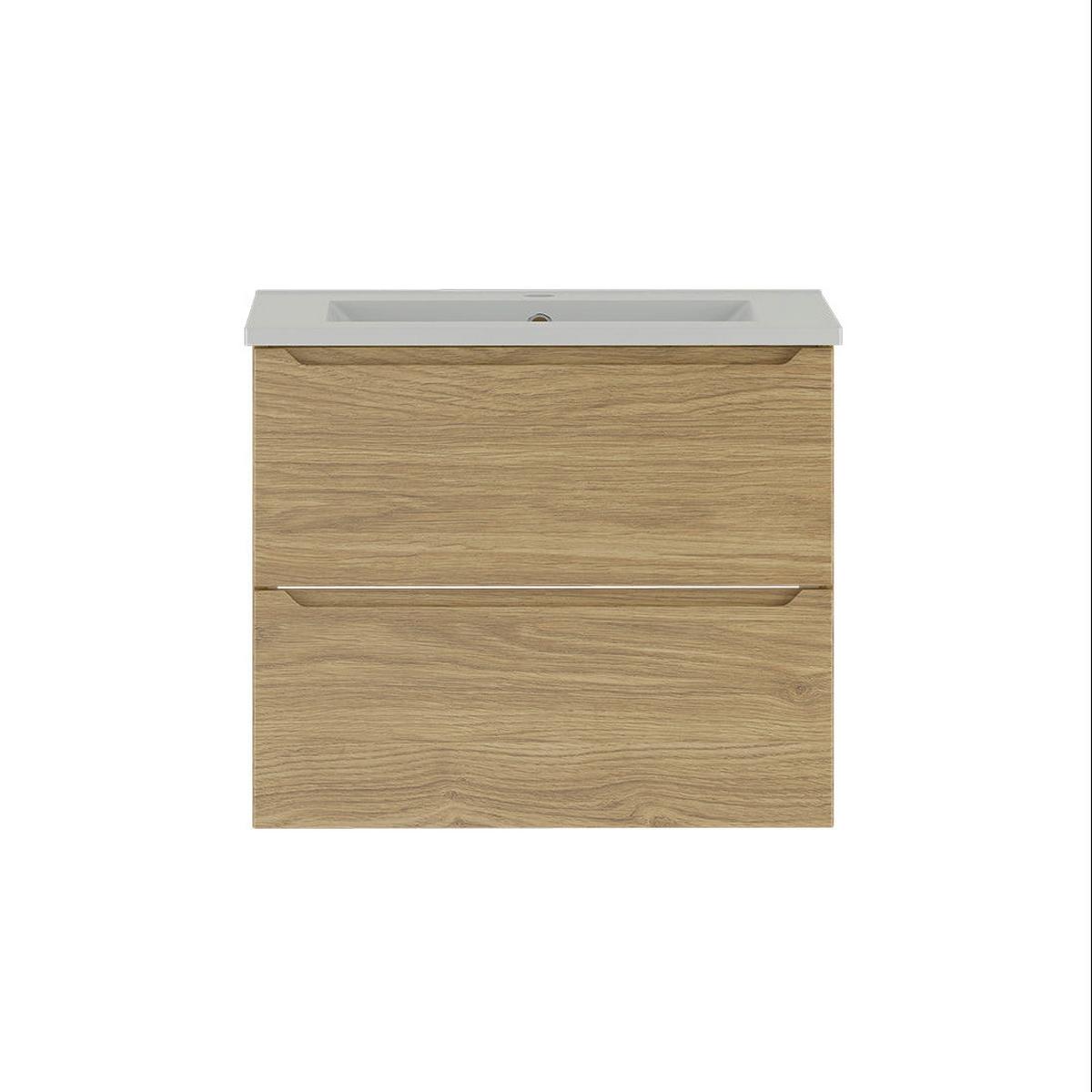 WASCHTISCH 60cm Viggo Holz - Braun, Holzwerkstoff (60/50/45.8cm) - Petits-meubles