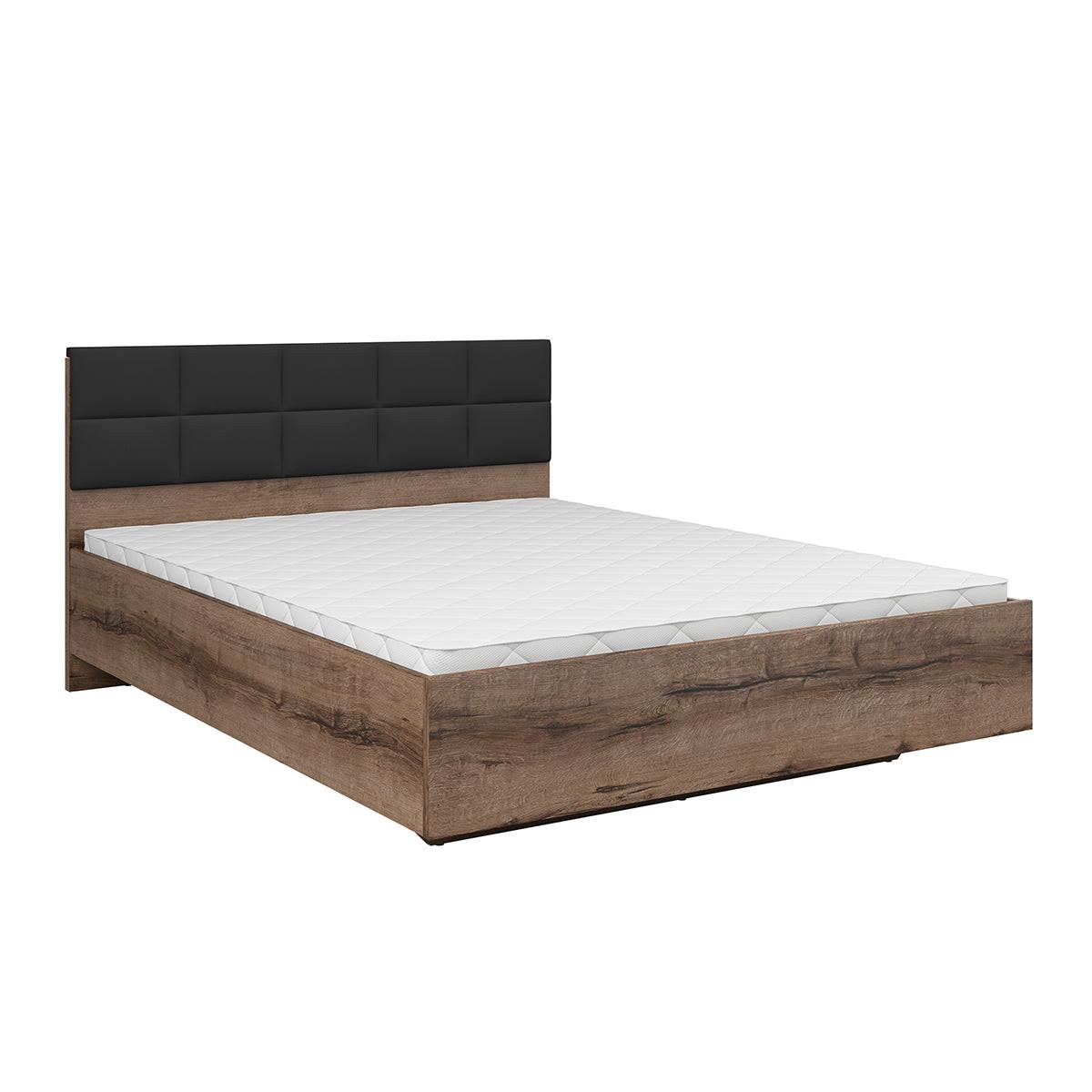 BOXBETT 160/200 Romane Holz - Braun, Holzwerkstoff (160/200cm) - Petits-meubles