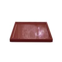 DEKOSCHALE Maya Bordeaux Hochglanz - Bordeaux, Holzwerkstoff (1.8cm) - Vladon