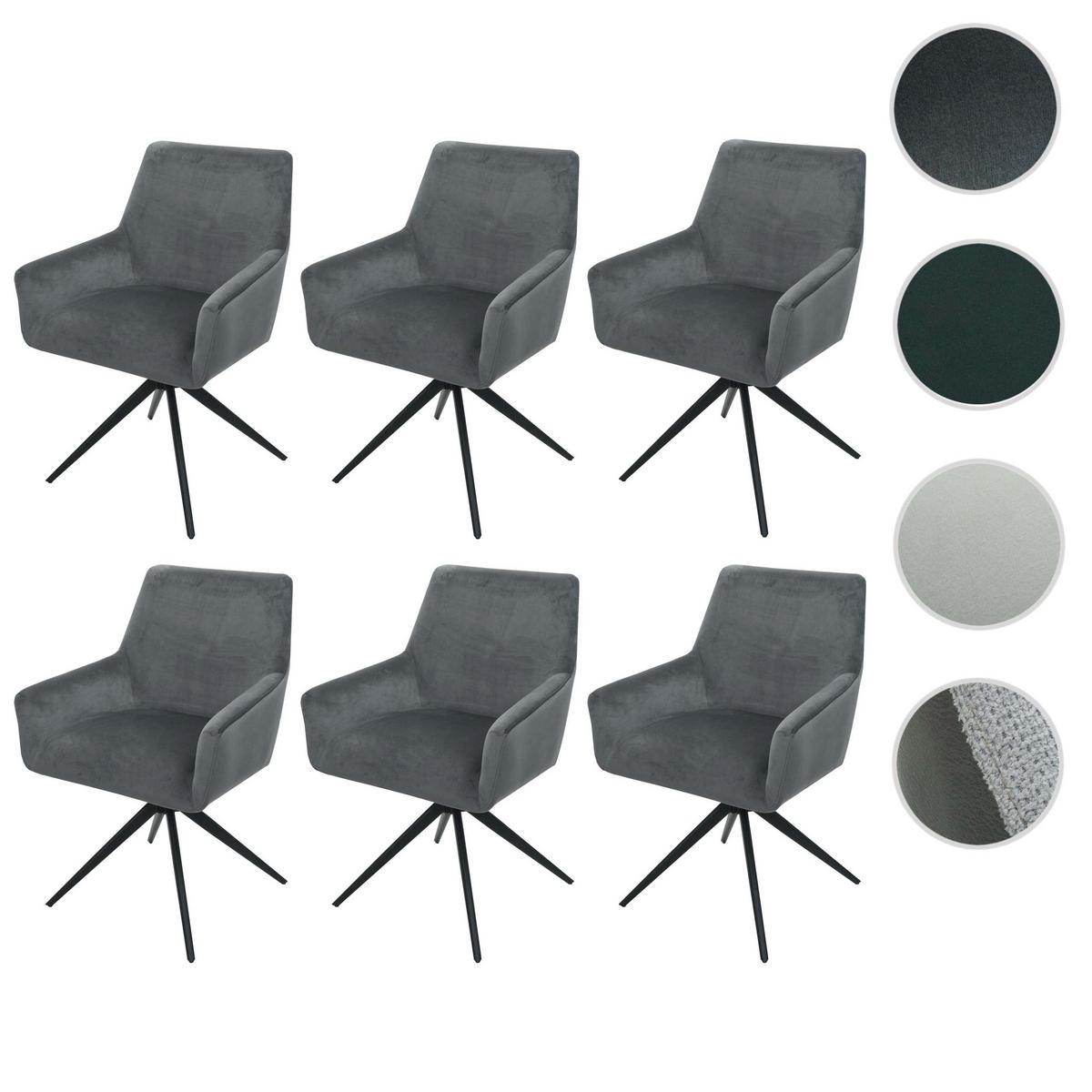 ESSZIMMERSTUHL Grau - Grau, Textil (60/87/68cm) - MCW
