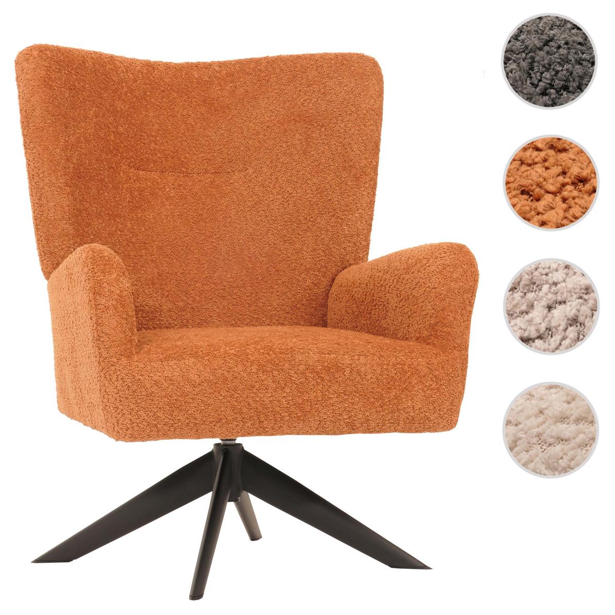 LOUNGE-SESSEL Orange - Orange, Textil (75/99/74cm) - MCW