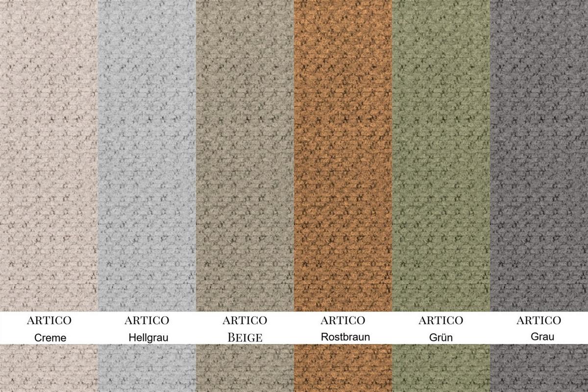 ECKSOFA Celes Premium In Artico - Grün, Holzwerkstoff/Textil (246/246cm) - Fun Möbel
