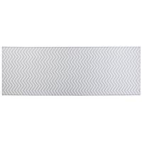 TEPPICHLÄUFER Saikheda 200/70 cm - Weiß, Kunststoff (70/200cm) - Beliani
