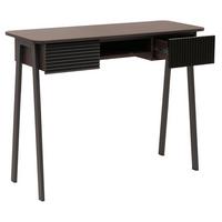 KONSOLENTISCH rechteck Walnuss Dekor - Walnussfarben, Metall (40/110/88cm) - MCW