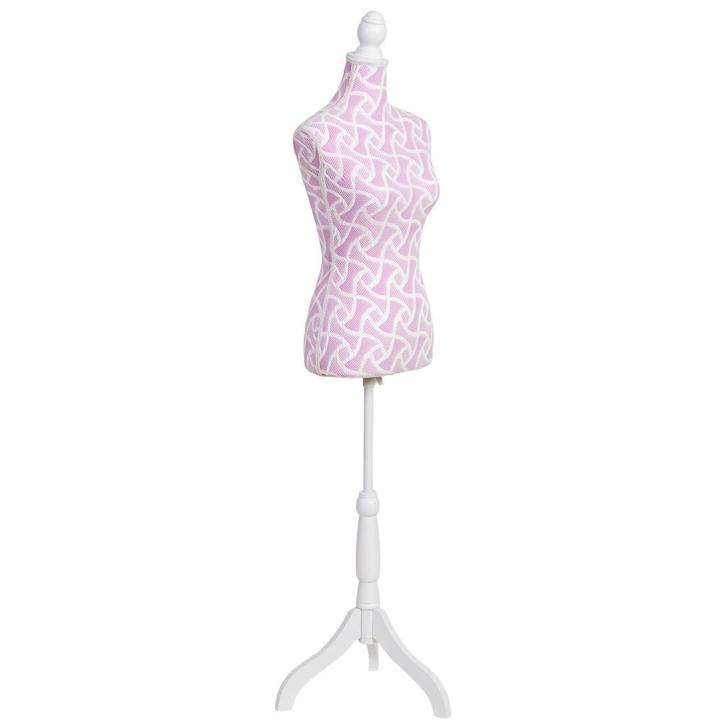 VITRINEPUPPE 24x38x168cm - Rosa, Holz (24/168/37cm) - Wanderlust