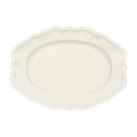 SERVIERPLATTE Manoir weiß 37 x 26 cm - Weiß, Keramik (26.4/4/36.7cm) - Villeroy & Boch