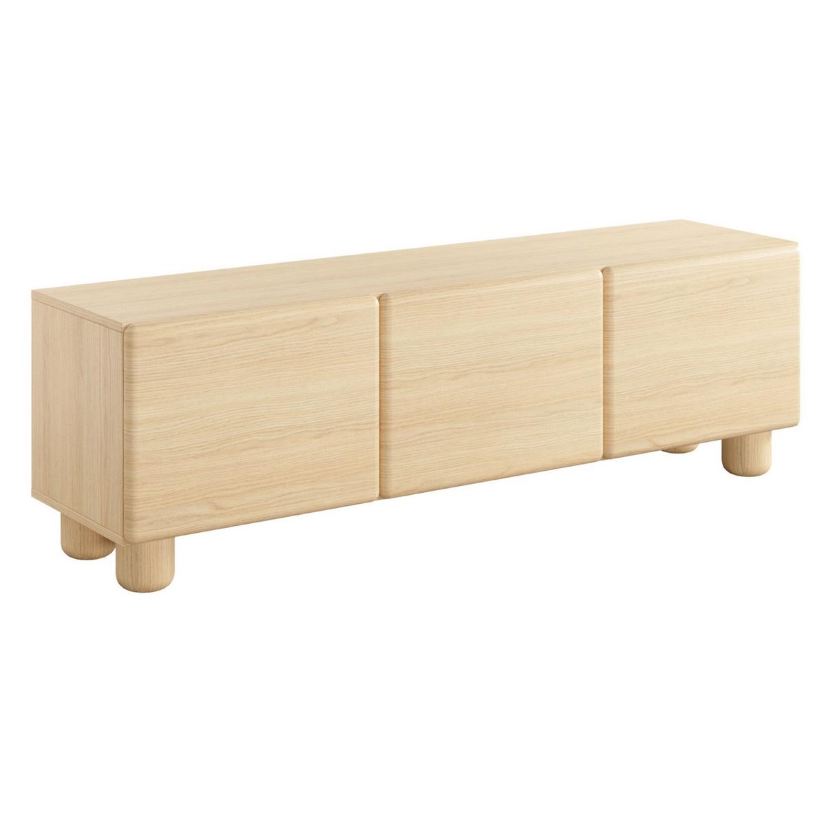 TV-LOWBOARD Lomo 150 cm - Eichefarben, Holz/Holzwerkstoff (150/46.7/38cm) - Selsey