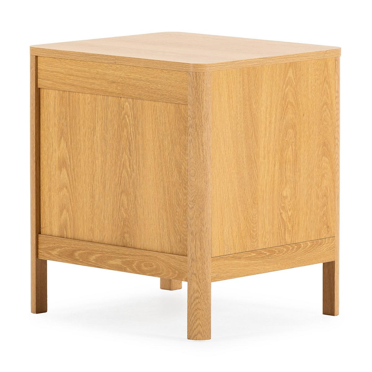 NACHTTISCH Nassau 2 schubladen Eichenfarbe - Honigeiche, Holzwerkstoff (45/50/40cm) - VS Venta-stock