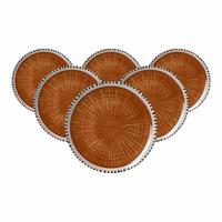 SPEISETELLER Natura Braun ø 26 cm 6er Set - Braun, Keramik (26cm) - Ritzenhoff Breker