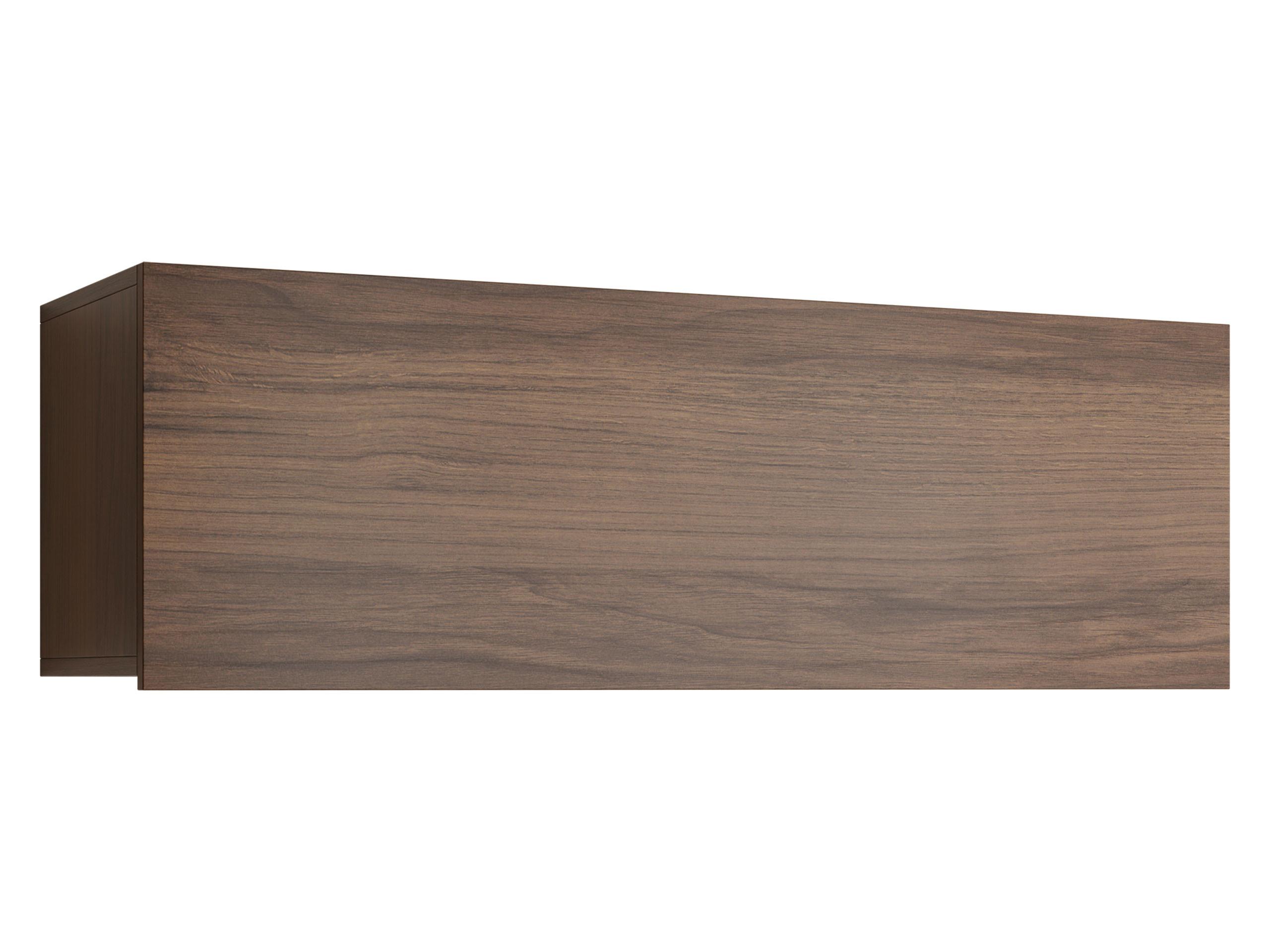 HÄNGESCHRANK Calabrini 02 - Nussbaumfarben, Holzwerkstoff (105/34/32cm) - MIRJAN24