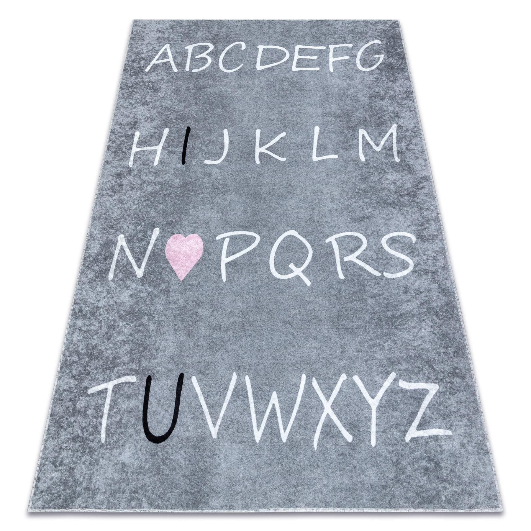 TEPPICH Junior 140/190 cm - Grau, Textil (140/190cm) - rugsX