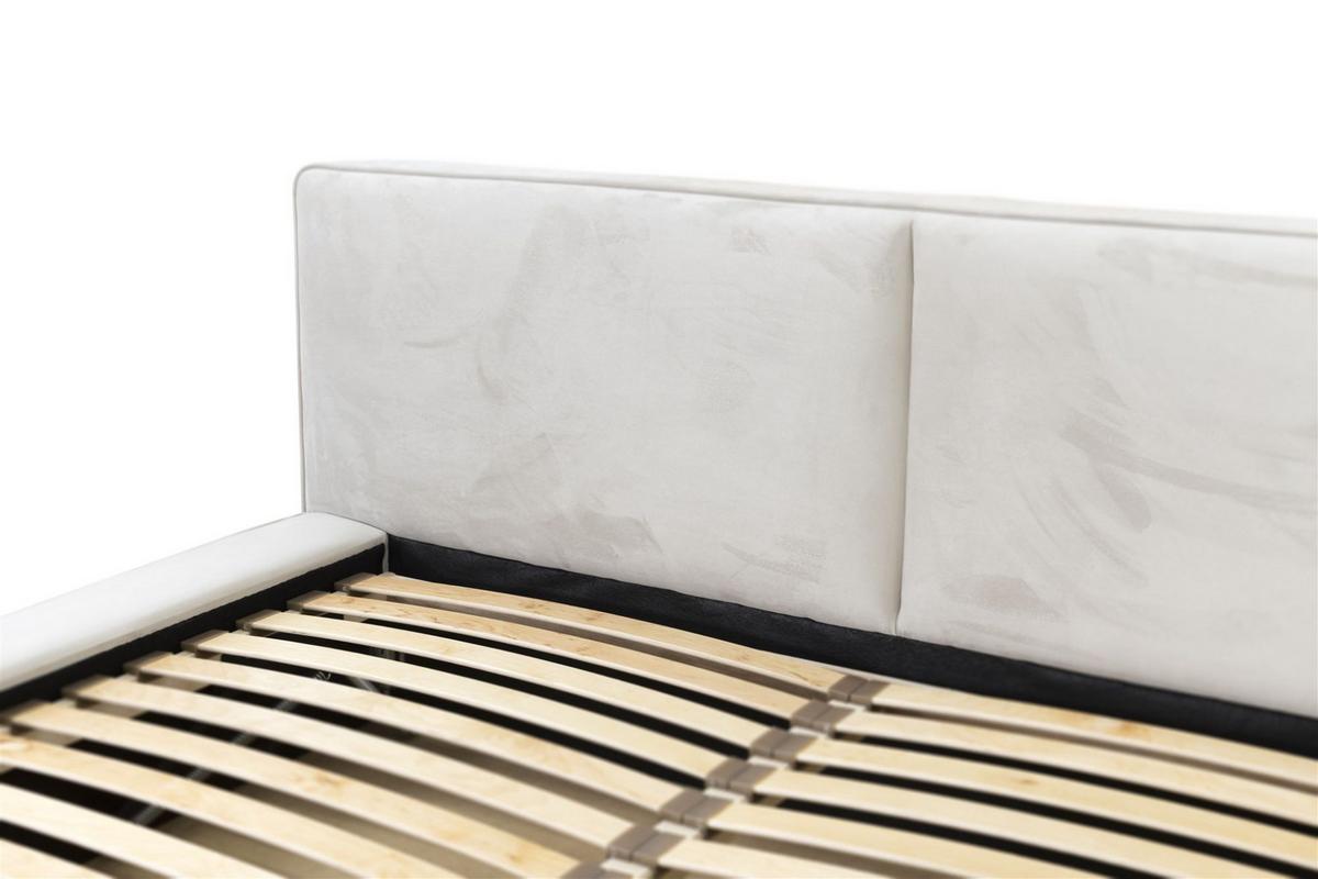 POLSTERBETT Lexie In Riviera Komplett - Beige, Holzwerkstoff/Textil (180/200cm) - Fun Möbel