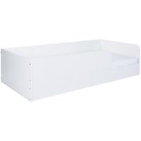 BODENBETT Thilo 90 x 200 cm - Weiß, Holzwerkstoff (90/200cm) - arthur berndt