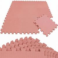 SPIELMATTE ab Null - 90 cm Baby Puzzlematte Rosa - Rosa, Kunststoff (30/30cm) - Littletom