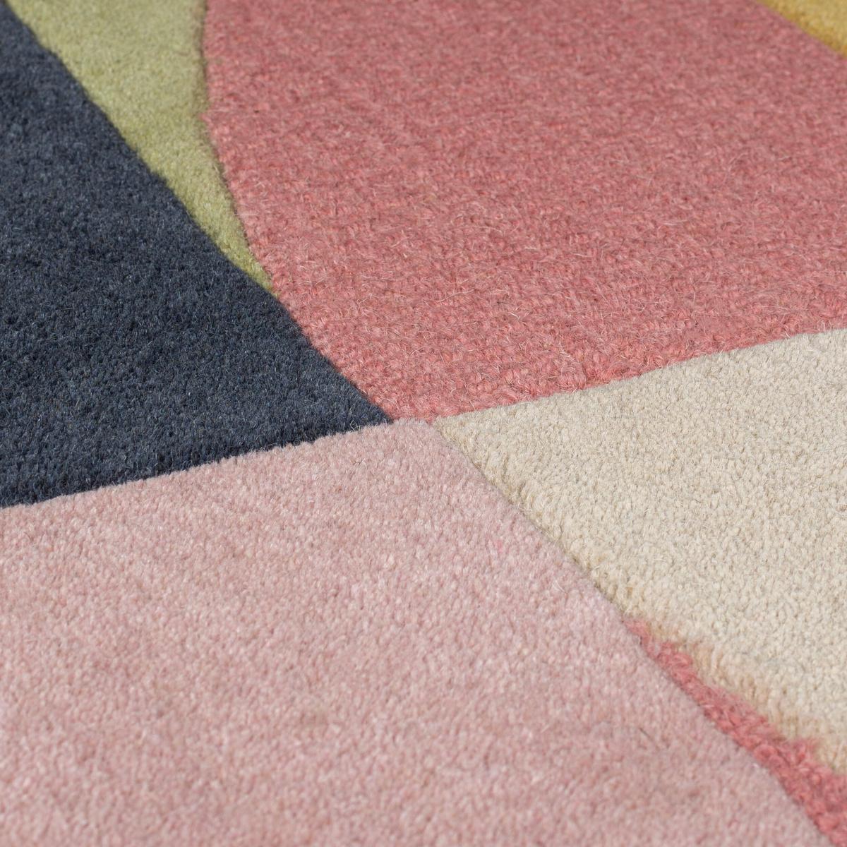 WOLLTEPPICH DEBEN, geometrisch, Strahlend-Bunt, 200 x 290 cm - Multicolor, Textil (290/200cm) - KADIMA DESIGN