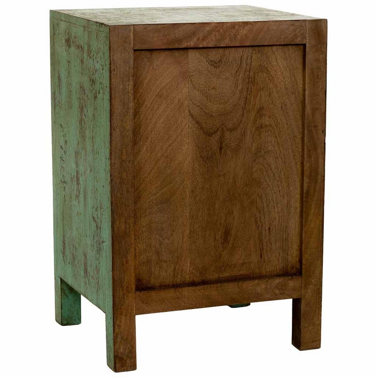 NACHTTISCH aus holz 45x35x60cm - Grün, Holz (45/60/35cm) - Wanderlust
