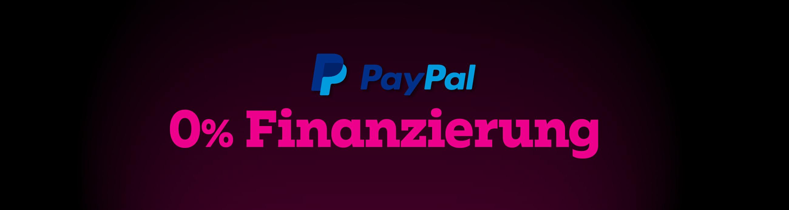 PayPal 0% Finanzierung