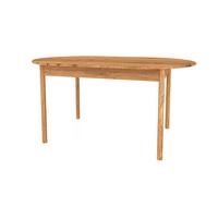 TISCH OVAL INA Wildeiche - Wildeiche, Holz (200/100/77cm) - byoak