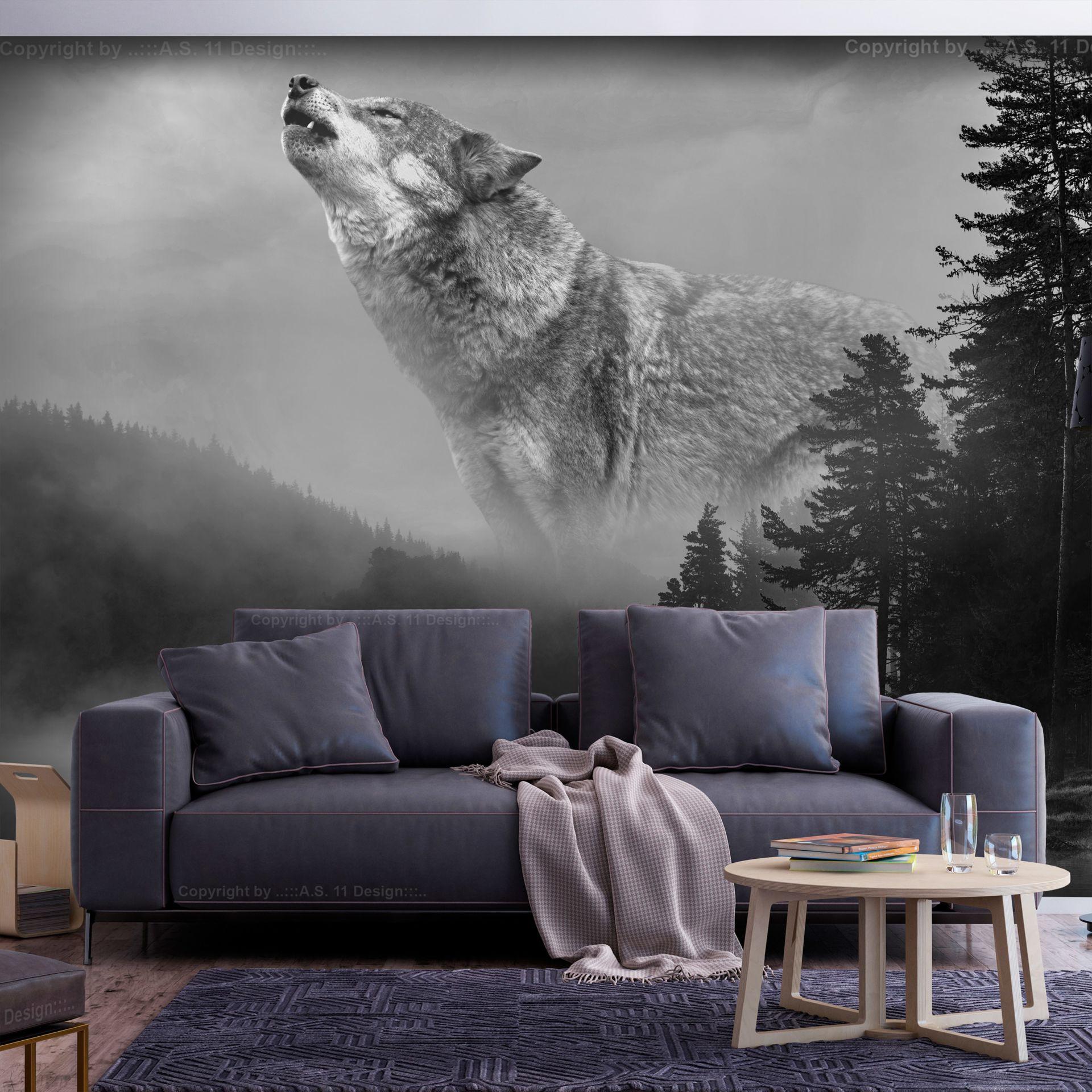 SELBSTKLEBENDE FOTOTAPETE 147/105 cm - Schwarz, Kunststoff/Textil (147/1cm) - KUNSTLOFT