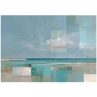 FOTOTAPETE Strand Meer Blau 200x140 cm - Multicolor, Papier (200/140cm) - Wallarena
