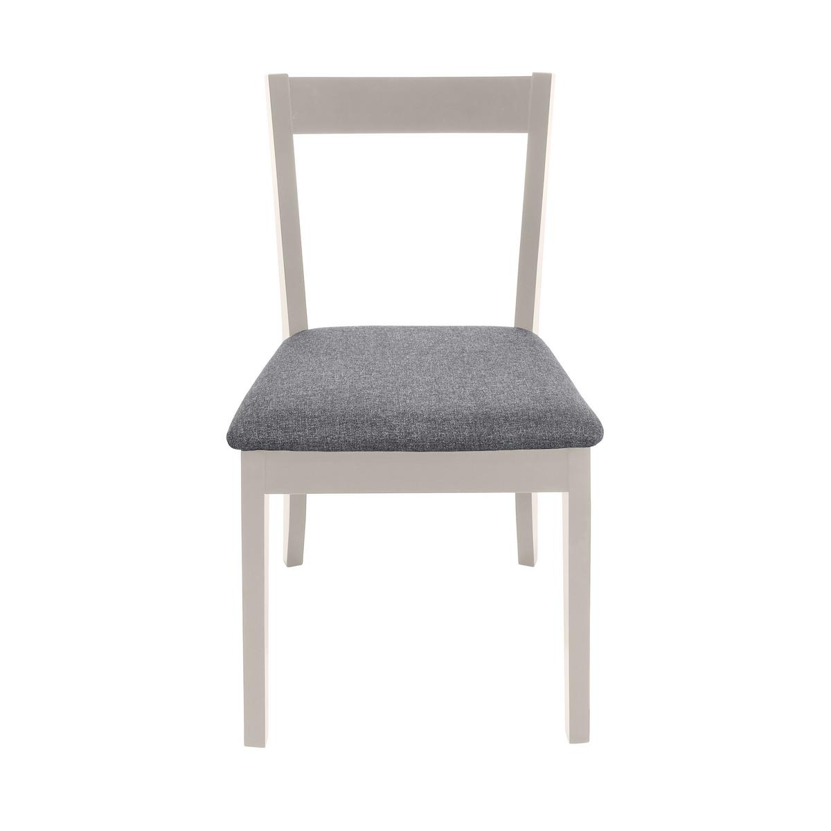 STUHL Moden mit kaschmirfarbenen Holzbeinen, Polsterstuhl, Dunkelgrau - Kaschmir/Dunkelgrau, Holz (45/84/45cm) - Beautysofa