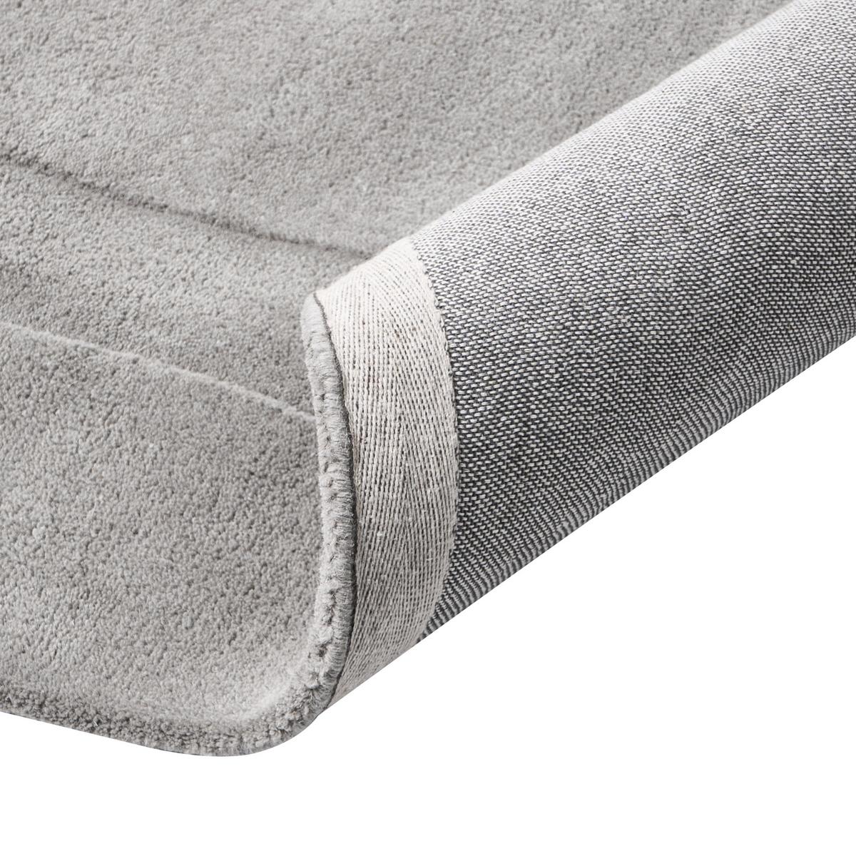 TEPPICH Grau 160/230 cm Wolle Kargil - Grau, Textil (160/230cm) - Beliani