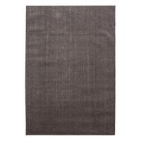 TEPPICH Kurzflor MAIN in Mokka, einfarbig, 60 x 100 cm - Braun, Textil (100/60cm) - KADIMA DESIGN