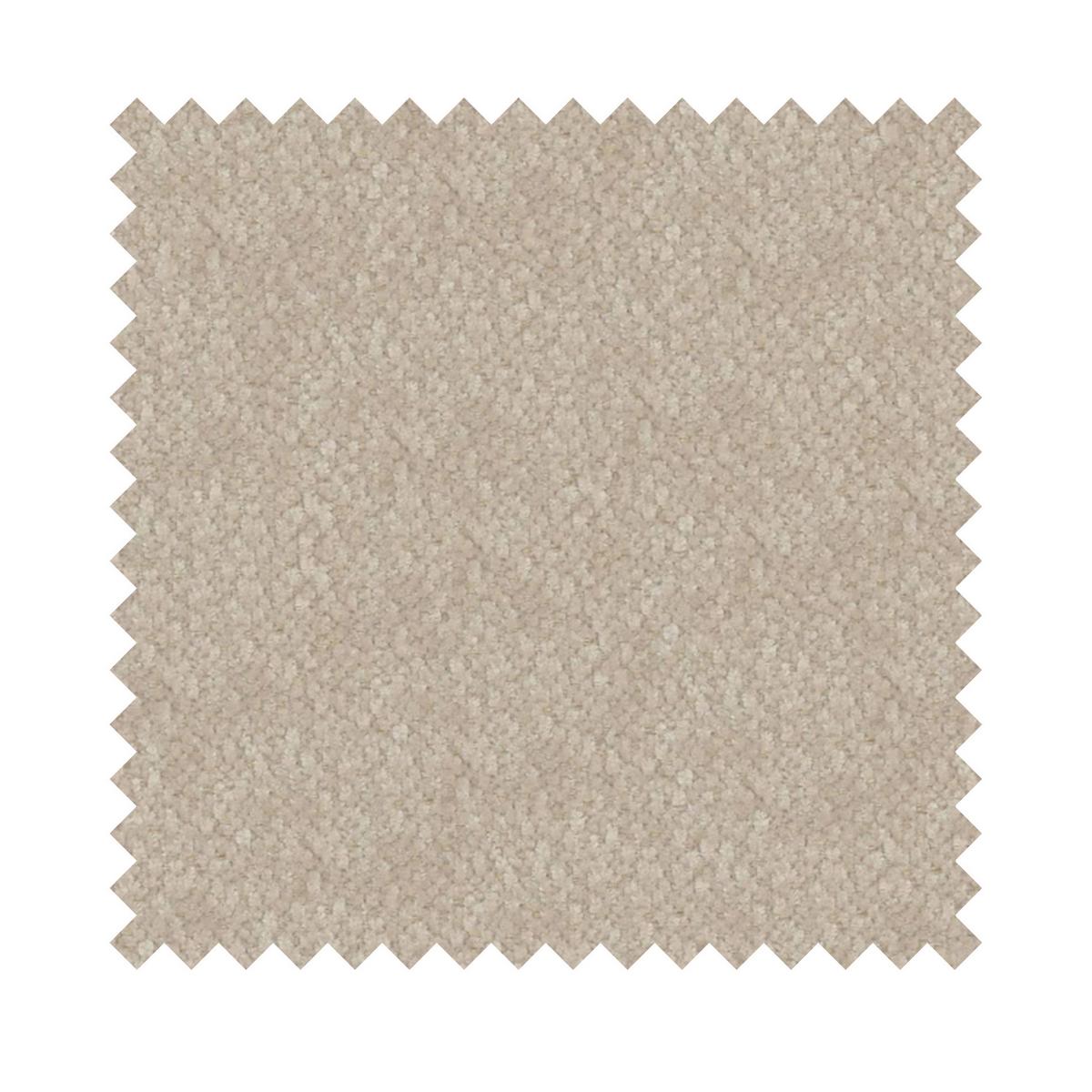 ECKSOFA Baleo Beige Chenille-Bezug - Beige/Schwarz, Kunststoff/Textil (162/264cm) - Selsey