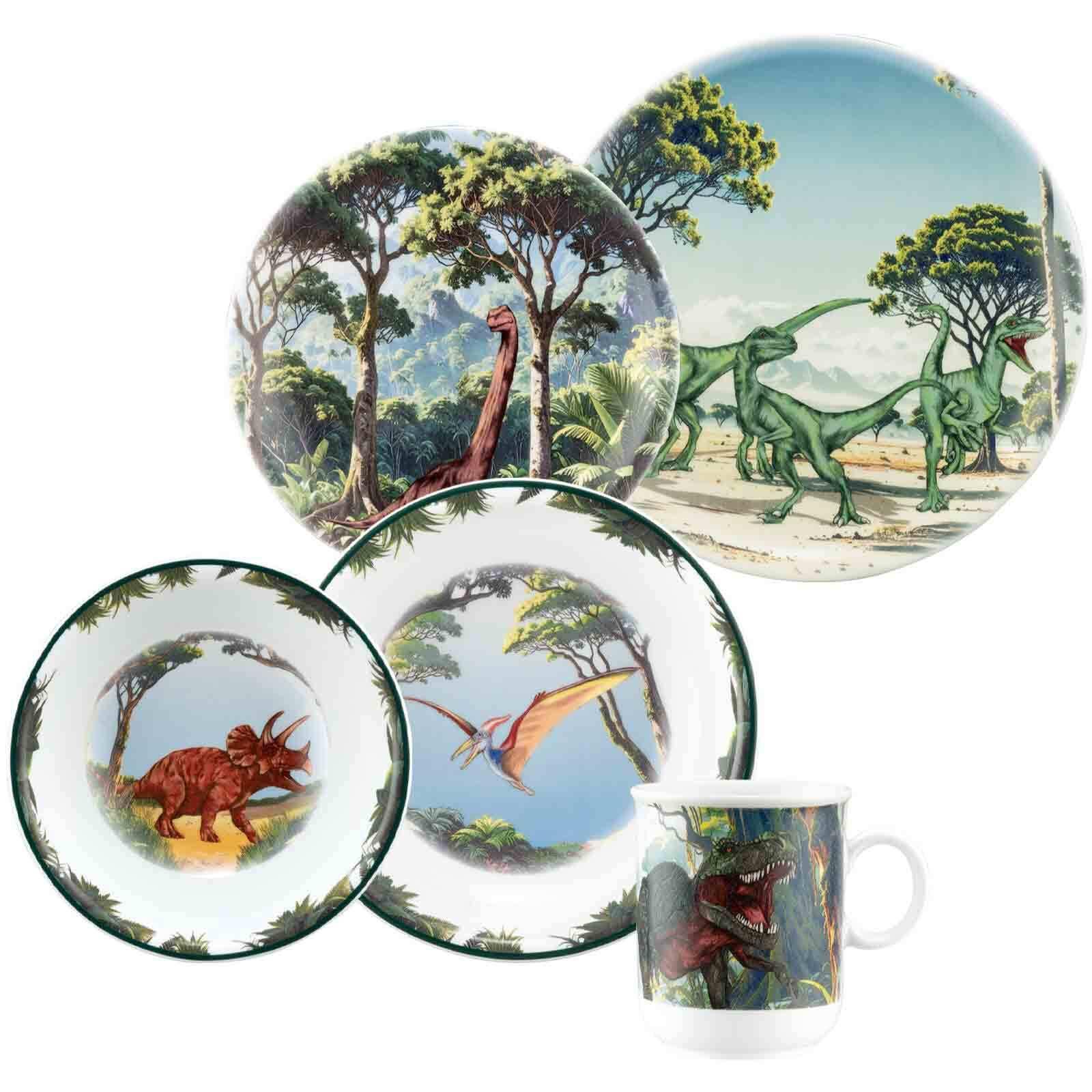 KINDERGESCHIRR SET Compact Blaulicht bunt 5-tlg. - Multicolor, Keramik (2/2/2cm) - Seltmann Weiden