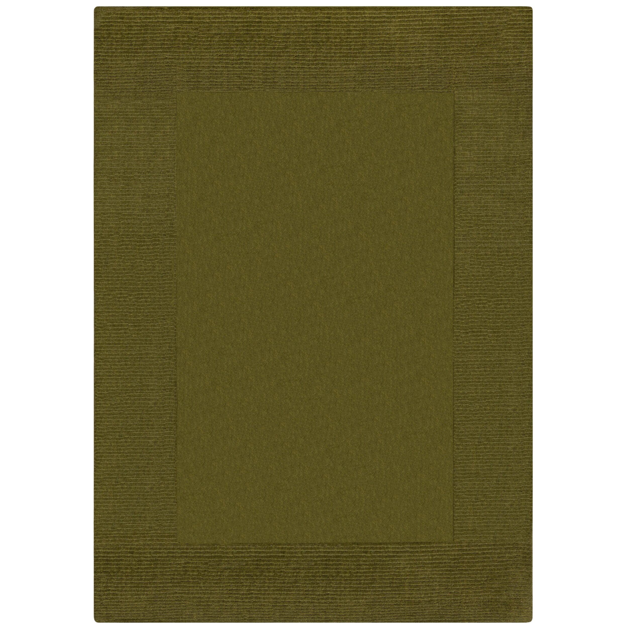 WOLLTEPPICH MOLE, einfarbig, Grün, 120 x 170 cm - Grün, Textil (170/120cm) - KADIMA DESIGN